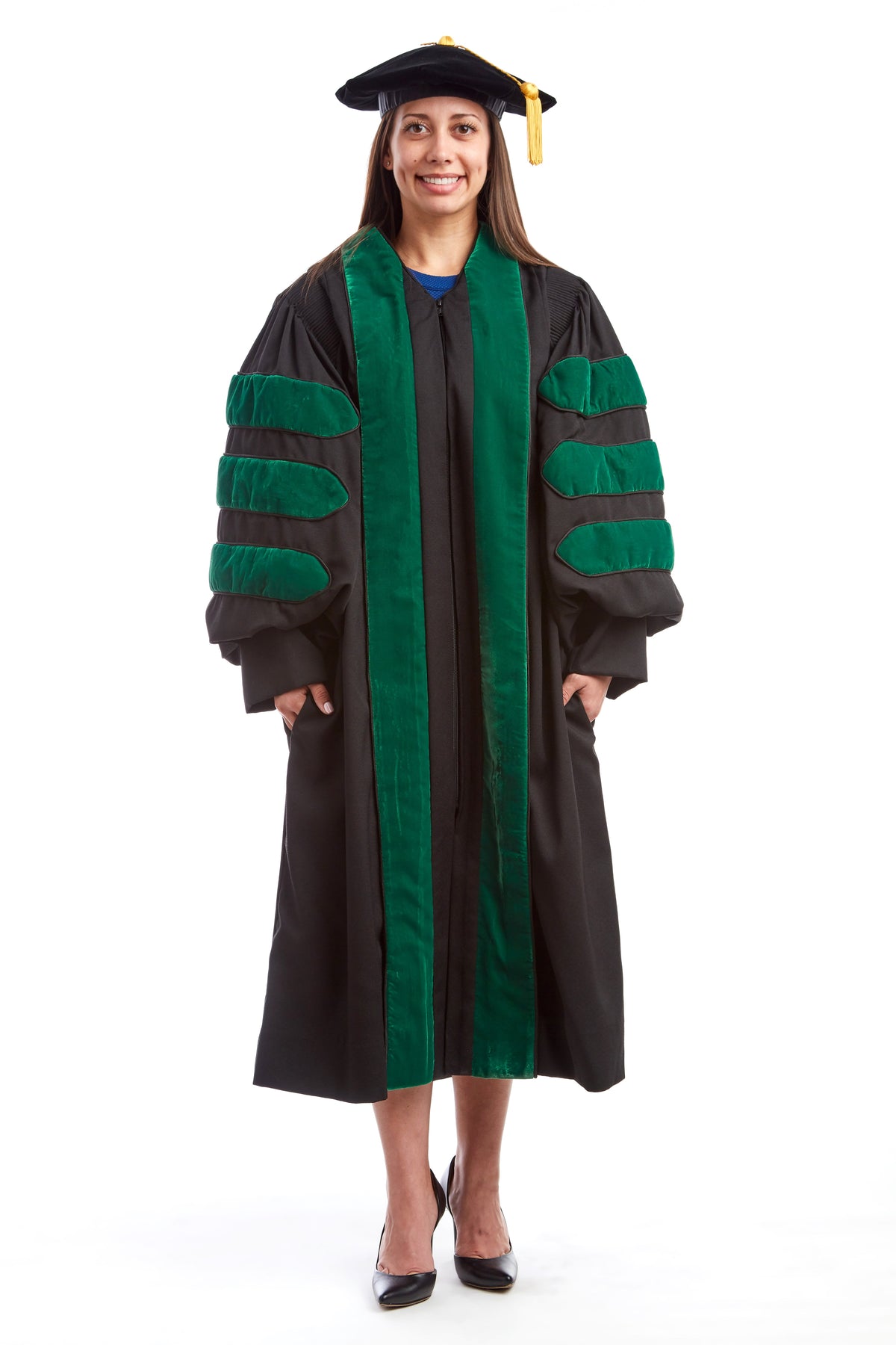 Premium Medical Cap & Gown Set
