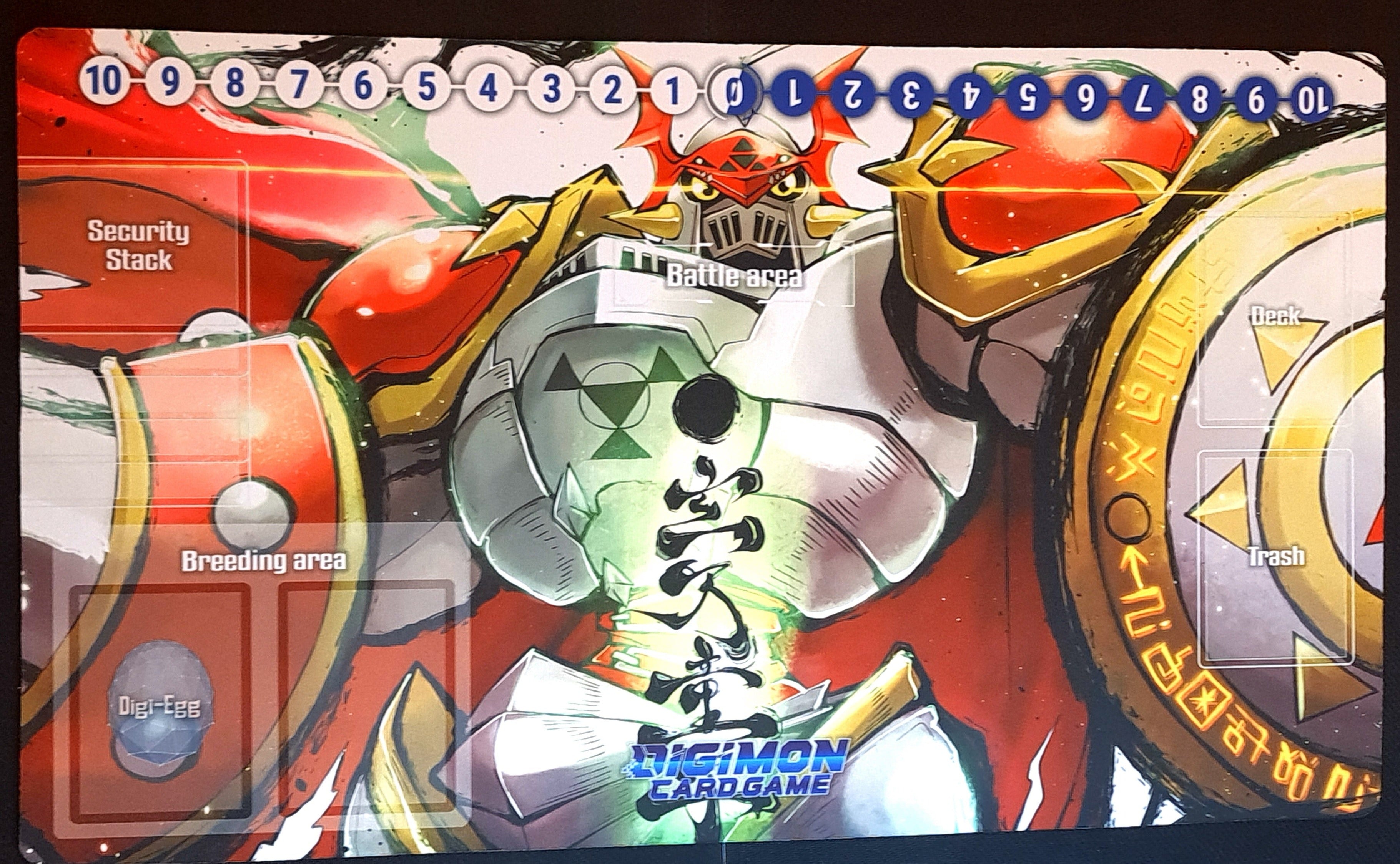 Custom Digimon Playmat Gallantmon