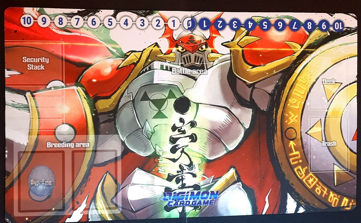 Custom Digimon Playmat Gallantmon
