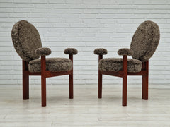 60erne, Dansk design af Bent Møller Jepsen, total renoveret armstole, model "Medalie".