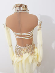 Lyrical Dance Costume Frilledneck Fashion