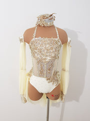 Lyrical Dance Costume Frilledneck Fashion