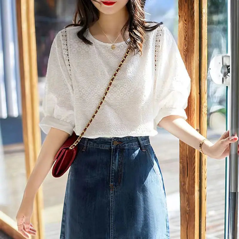 Nefertari | Elegante en Casual winter Blouse