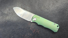 TwoSun  TS349 Green or Gray Titanium Handle M390 Blade