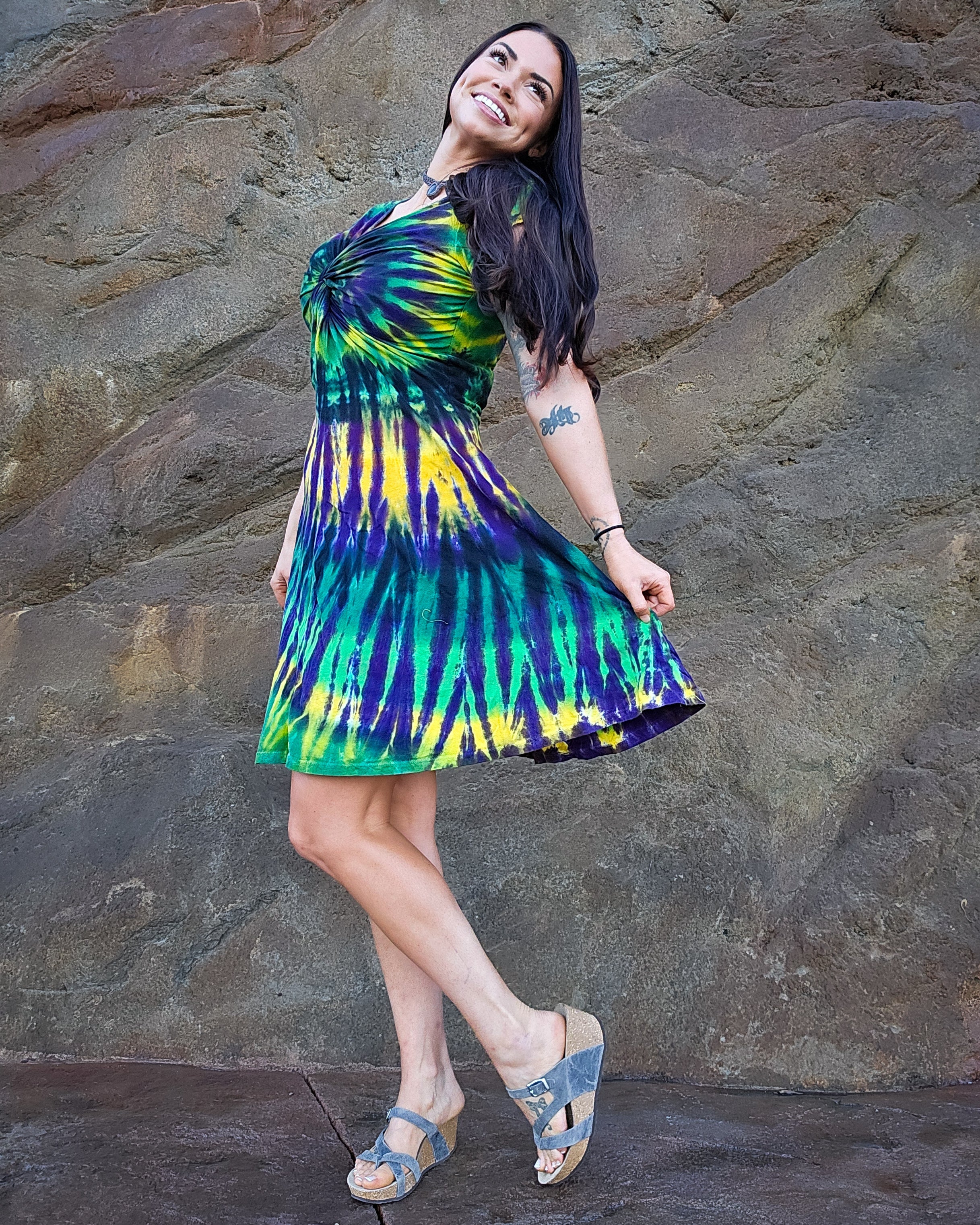XL Mardi Gras Perfect Dress