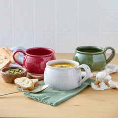 Rustic Pottery Soup Mug