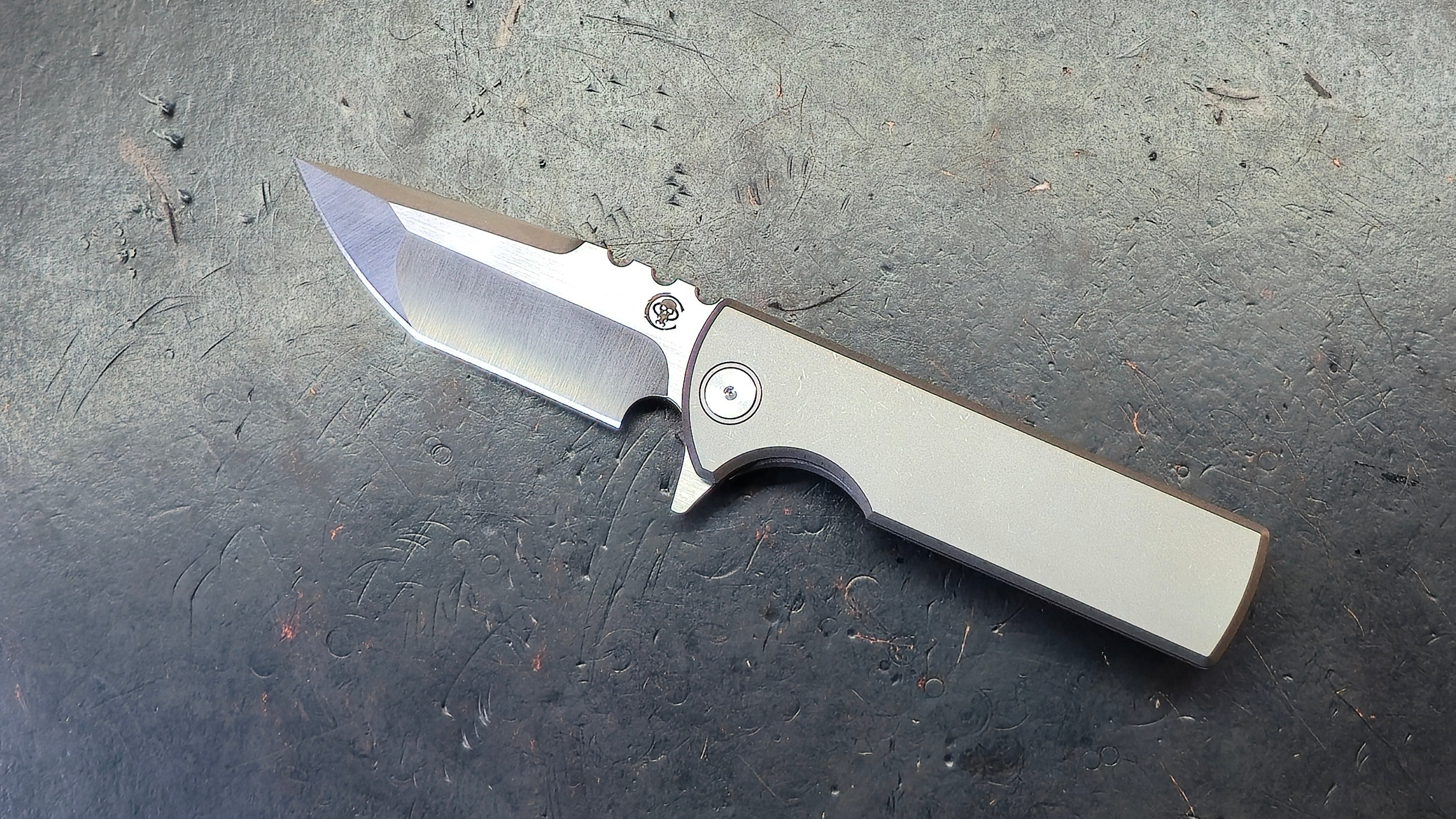 Chaves Knives Integral TAK Titanium M390
