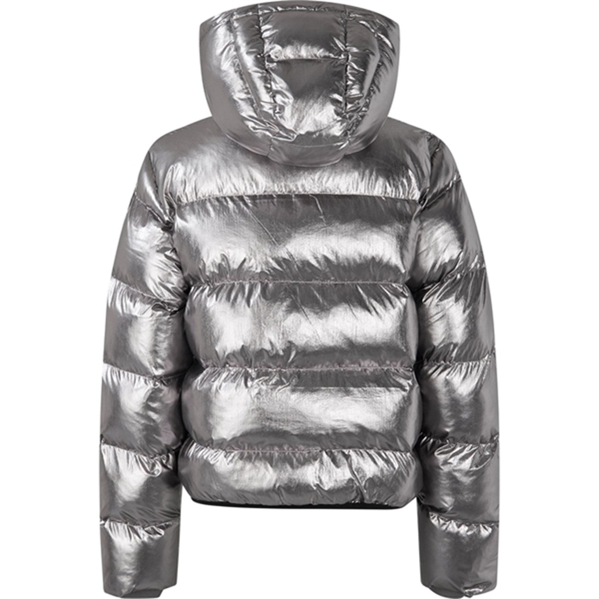 Mads Nørgaard Shiny Crinckle Jojina Jakke Asphalt