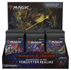 D&D Adventures in the Forgotten Realms - Set-Booster Display - englisch