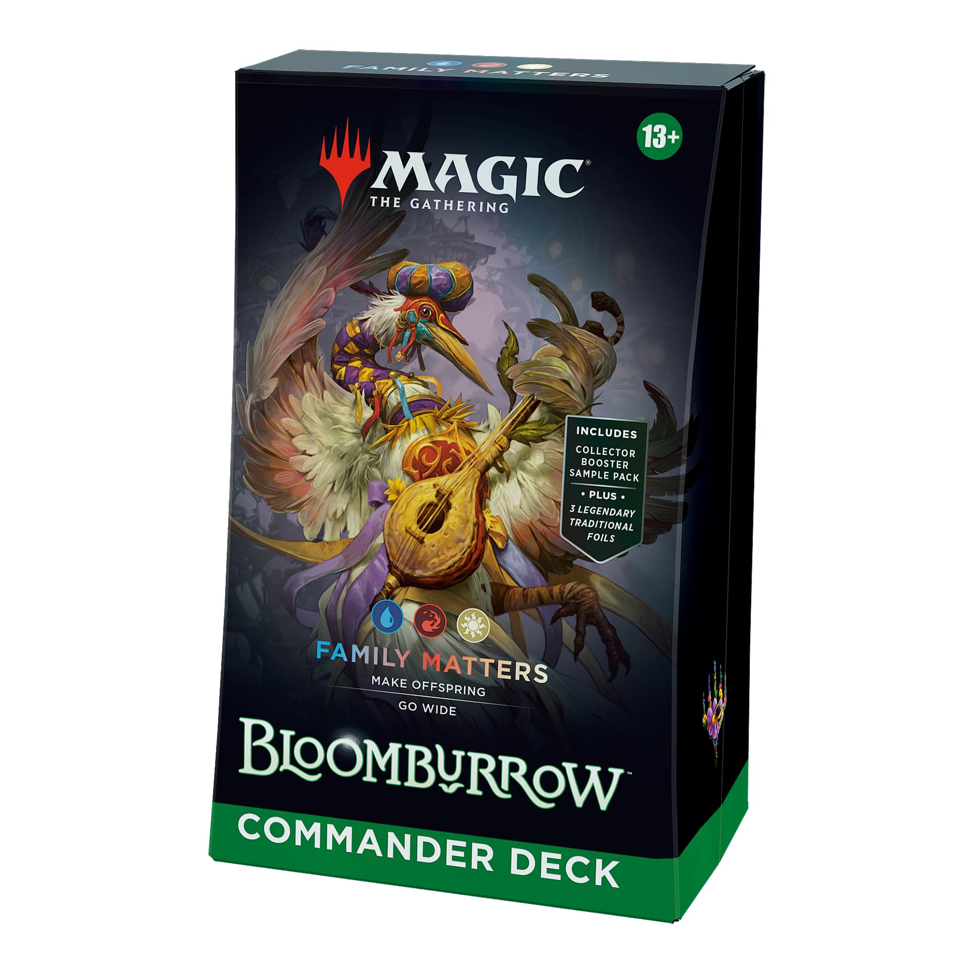 Magic The Gathering Bloomburrow Commander Deck Family Matters MKSDAX00LS |0|