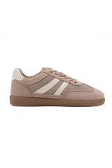 Selma Camel Suedette Trainers