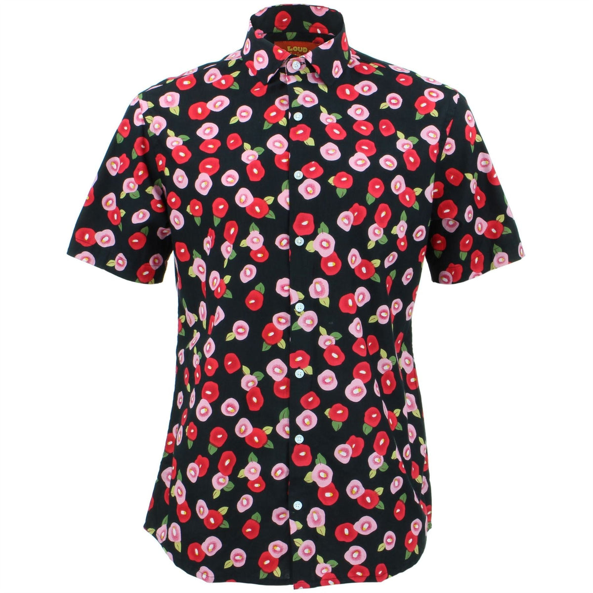 Tailored Fit Short Sleeve Shirt - Petal
