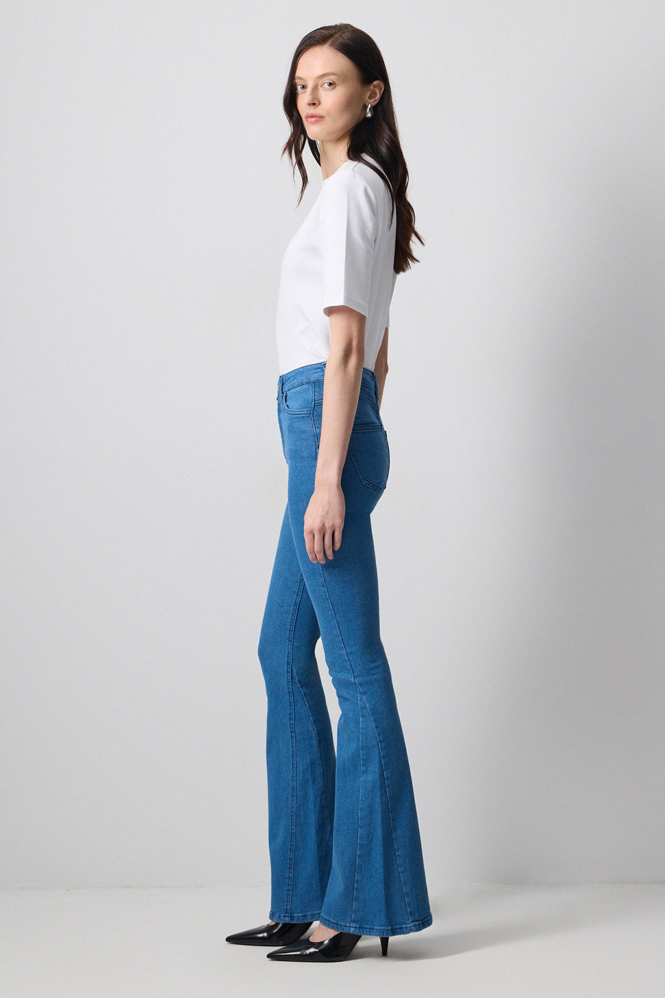 ULTRA LYCRA SPANISH COT DENIM TROUSERS