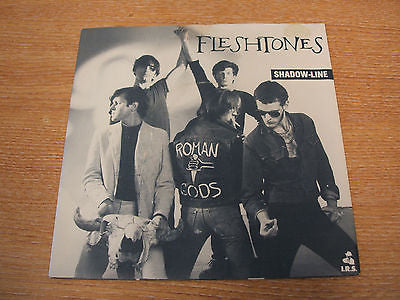fleshtones shadow-line  1982 uk i.r.s. label 7" vinyl single mint-  garage rock