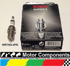 SPARK PLUG SUPER 4 SPARK PLUG WR78G-4PK