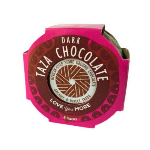 Taza Chocolate, Organic Love You More Sampler Chocolate, 5.4 Oz(Case Of 12) Taza Chocolate