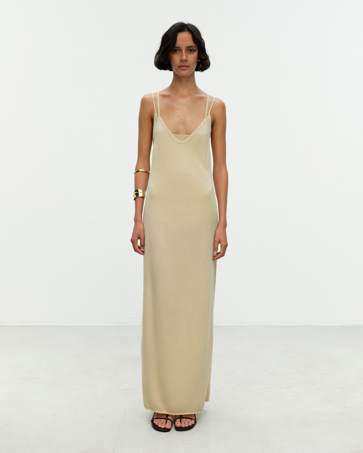 LIZZY Wool Cashmere Slip Dress
