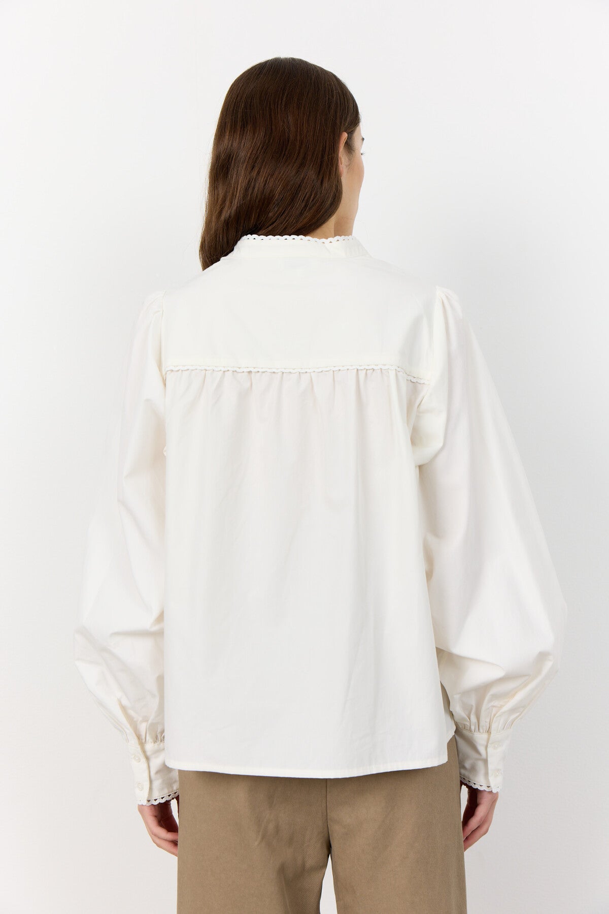 LR-KAMILLA 2 Skjorte Off white