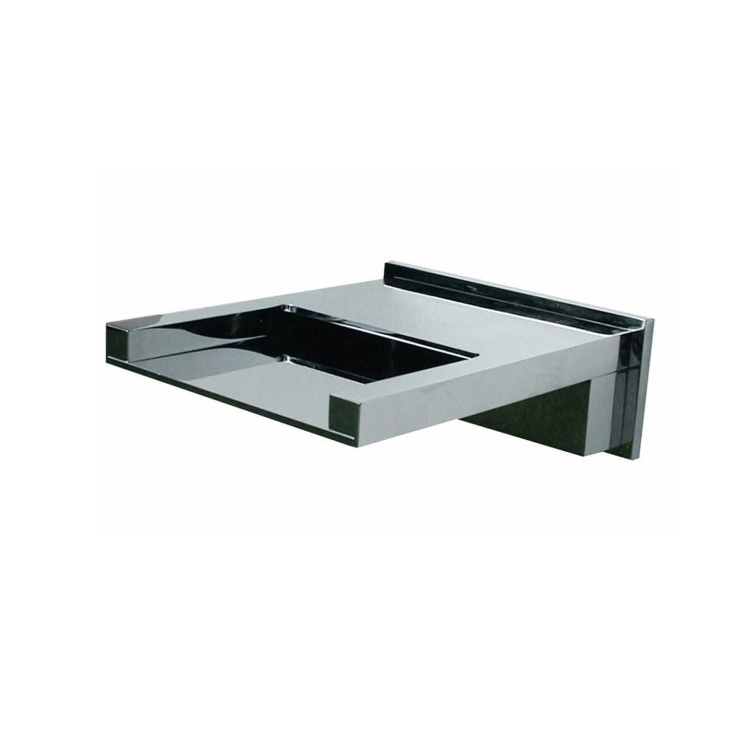 Bocca vasca/doccia a cascata XL Bossini Waterfall Spout ottone cromato by CeramicStore | Lo specialista del tuo bagno