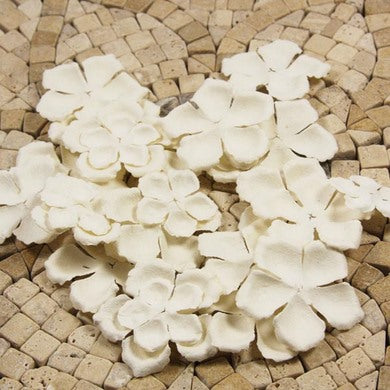 Prima:E Line Flowers - WHITE