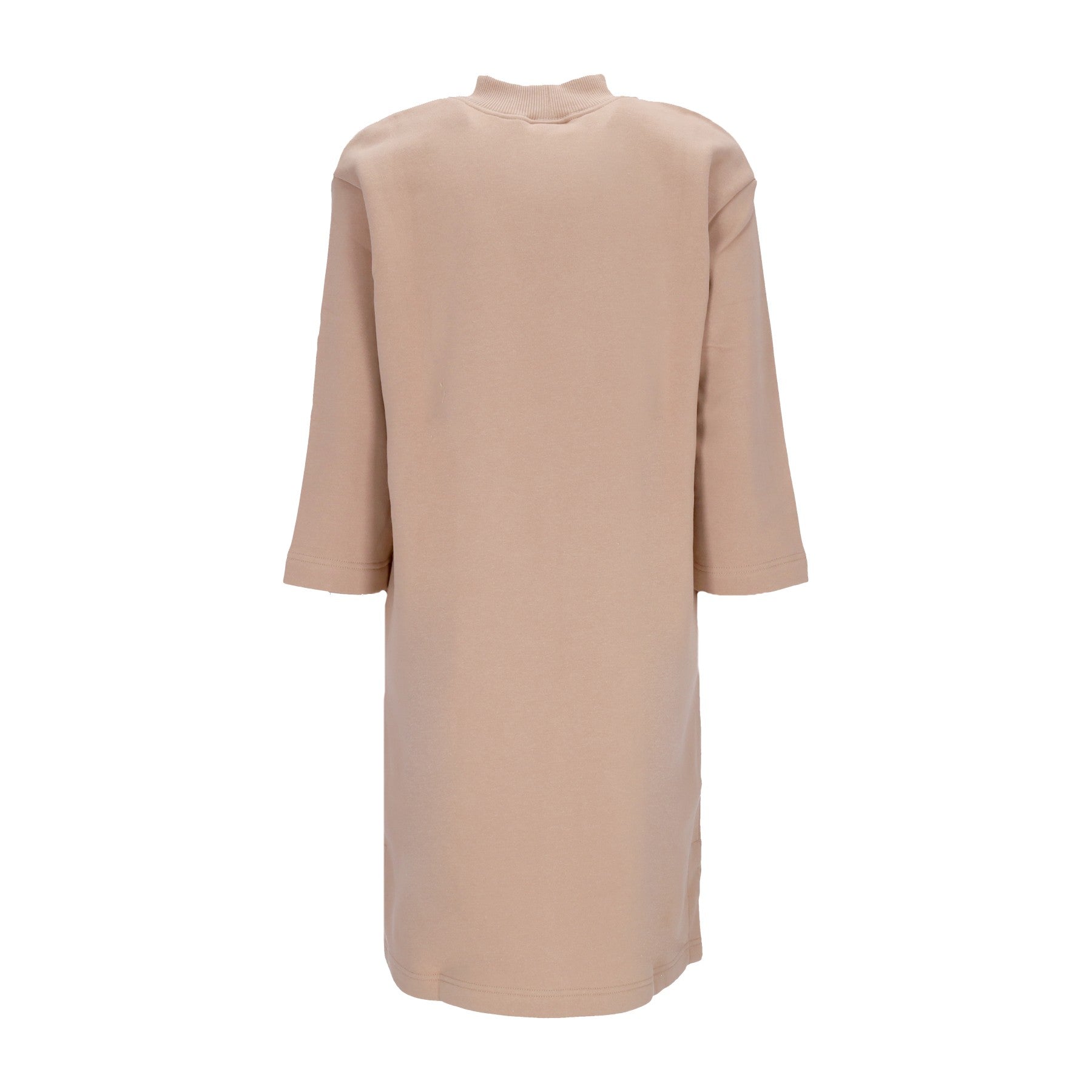 Nike, Women's Sportswear Dress Phoenix Fleece 3/4 Oversized Sleeve Dress, Hemp/sail
