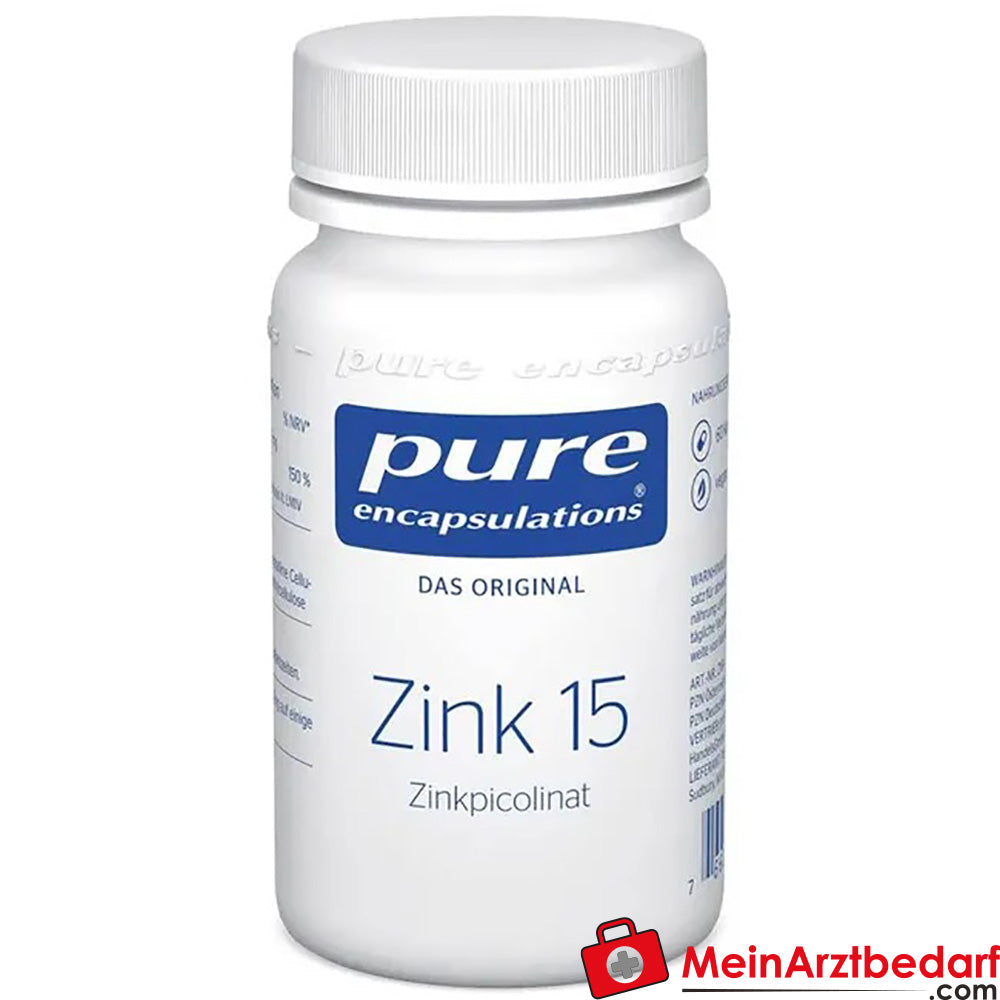 Pure Encapsulations Zink 15 Zinkpicolinat 15 mg Kapseln 60 Stück