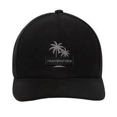 Travis Mathew Extra Salsa Mens Snapback Hat - Black/One Size