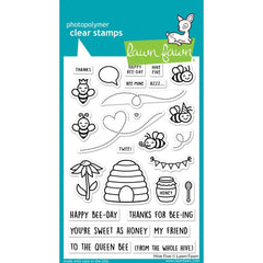 Lawn Fawn - Clear Stamps - Hive Five