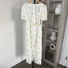 Sleeper Brigitte Linen Midi Dress