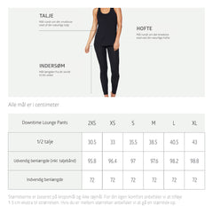 Boody Downtime Lounge Pants Storm | Str. S fra Boody