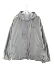 Sean John y2k Embroidered Jacke Grau XXL