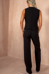Bobbi Black Tailored Waistcoat