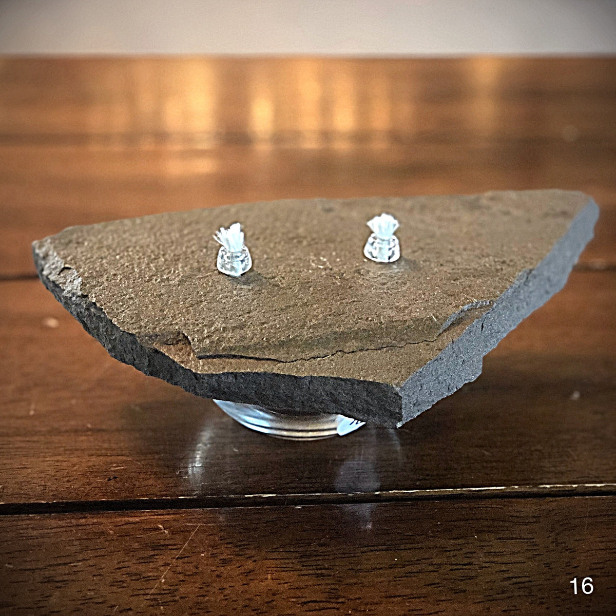 Oil Burning Rock Candle 2 Wick (#16)