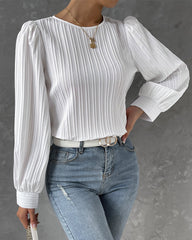 Viviane | Pleated Blouse