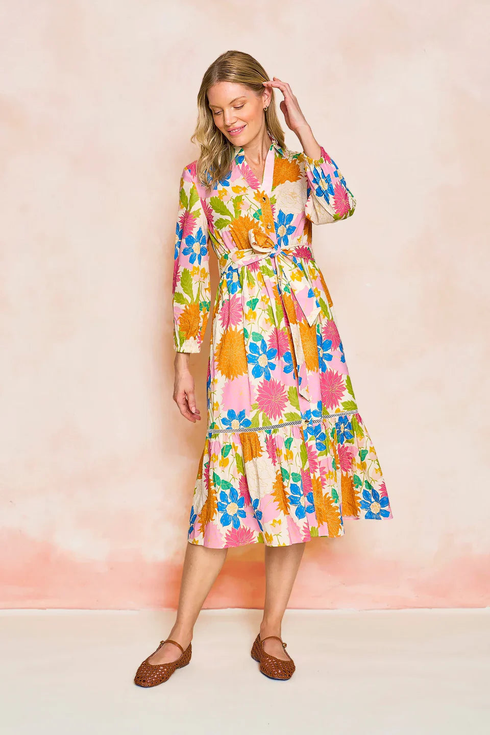 Jules Dress in Sunshine Meadow