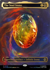 The Soul Stone (Borderless) (Cosmic Foil) - (Foil): Marvel's Spider-Man