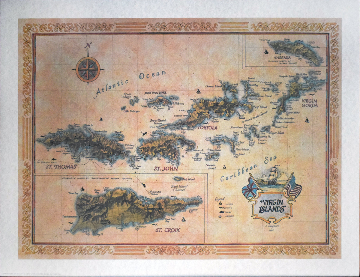 Virgin Islands by J. Longacre