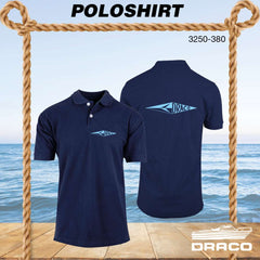 Draco team 1963 poloshirt, marine