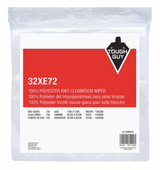 Tough Guy Dry Wipe, Tough Guy, 12" x 12", Number of Sheets 150, White - 32XE72