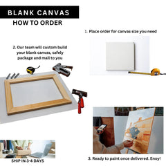 32x40 Canvas Stretching Painting Print Art 32x40 Blank Canvas