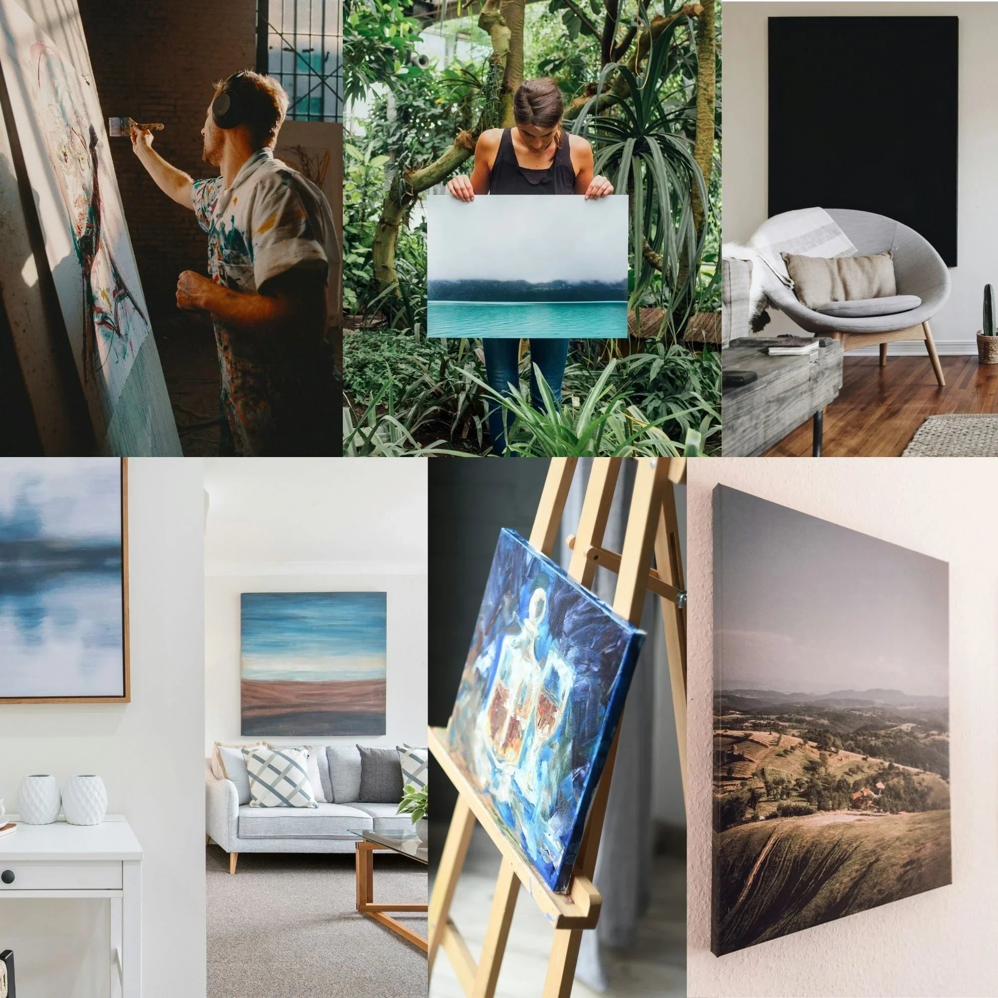 32x40 Canvas Stretching Painting Print Art 32x40 Blank Canvas