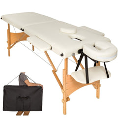 Table de massage crème 2 zones avec sac de transport 2008049