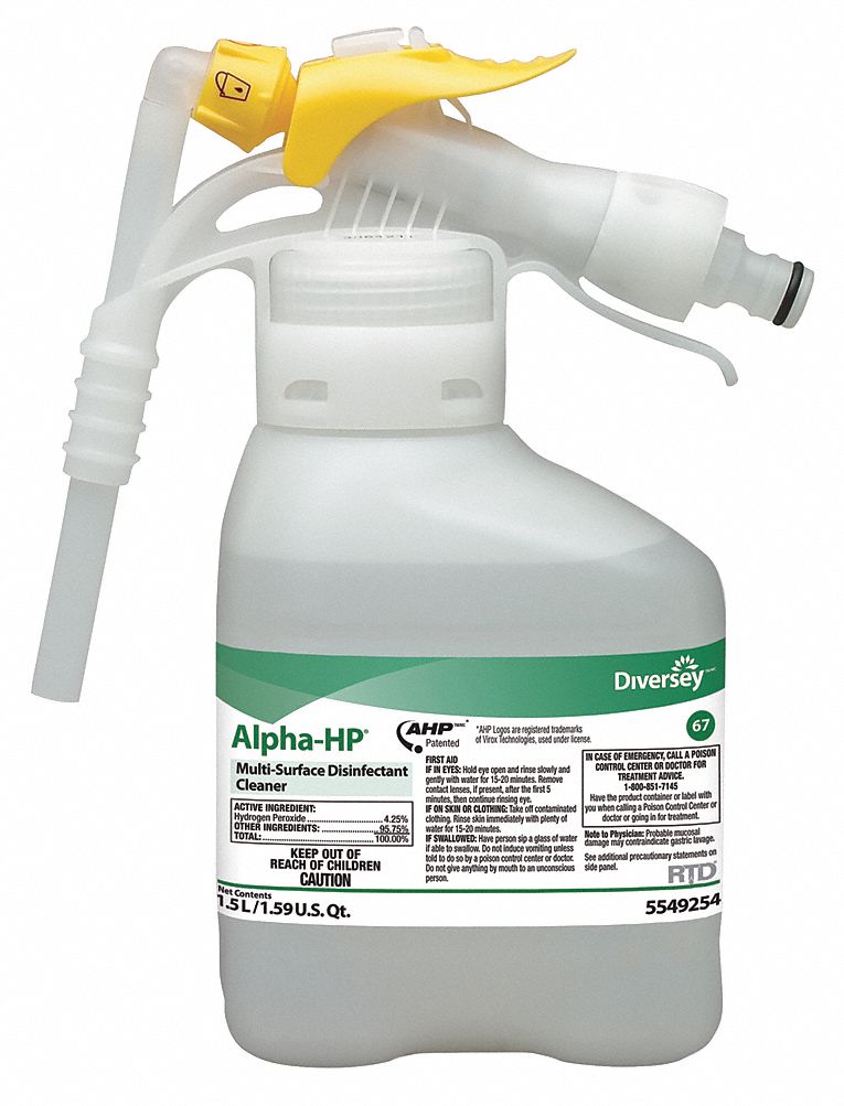Diversey Food Service Sanitizer For Use With RTD Chemical Dispenser, 2 PK - 5549254
