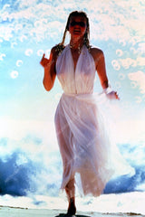 sexy Bo Derek in her sheer white dress film 10 Ten 35m-2785