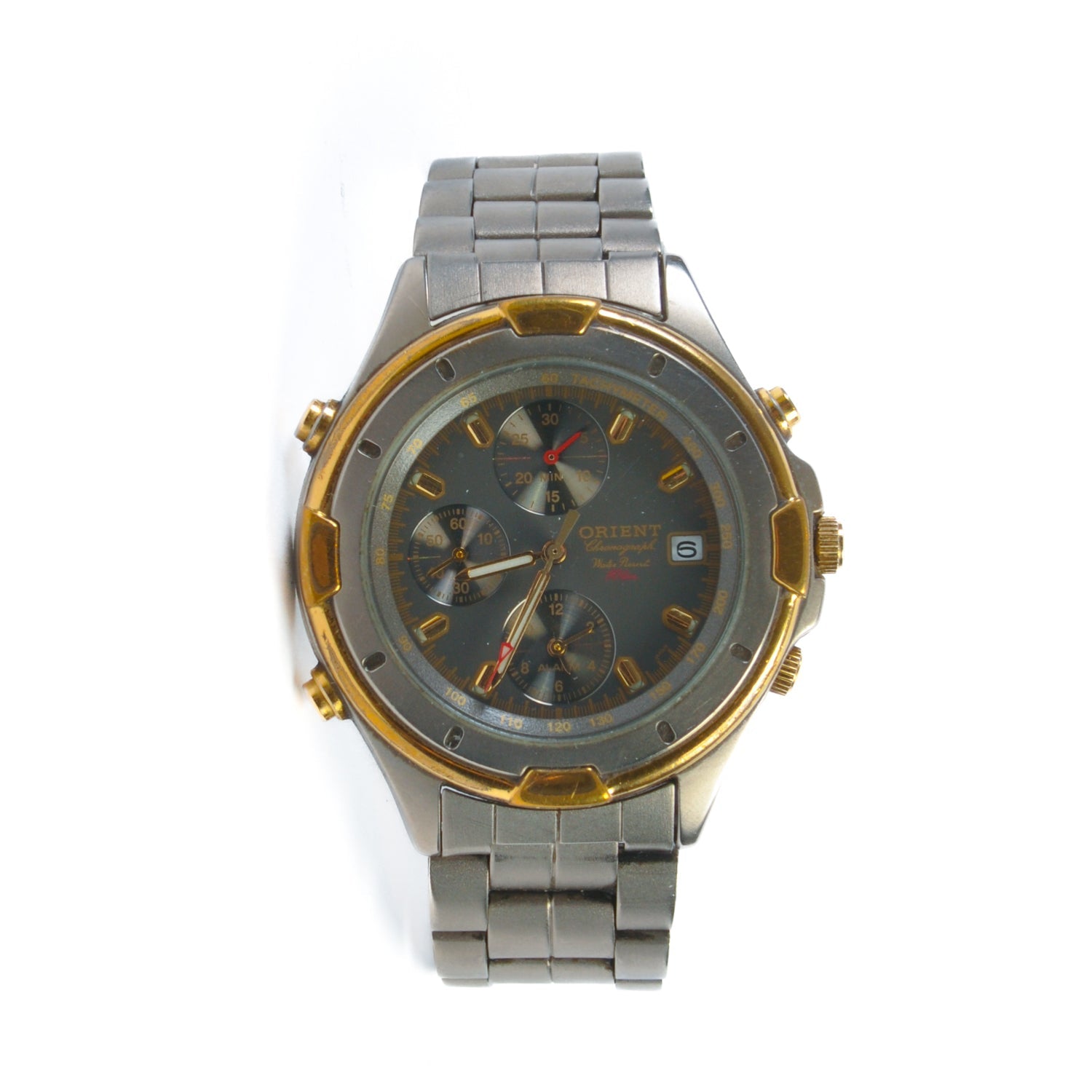 Orient Titanium Chronograph Calendar Watch