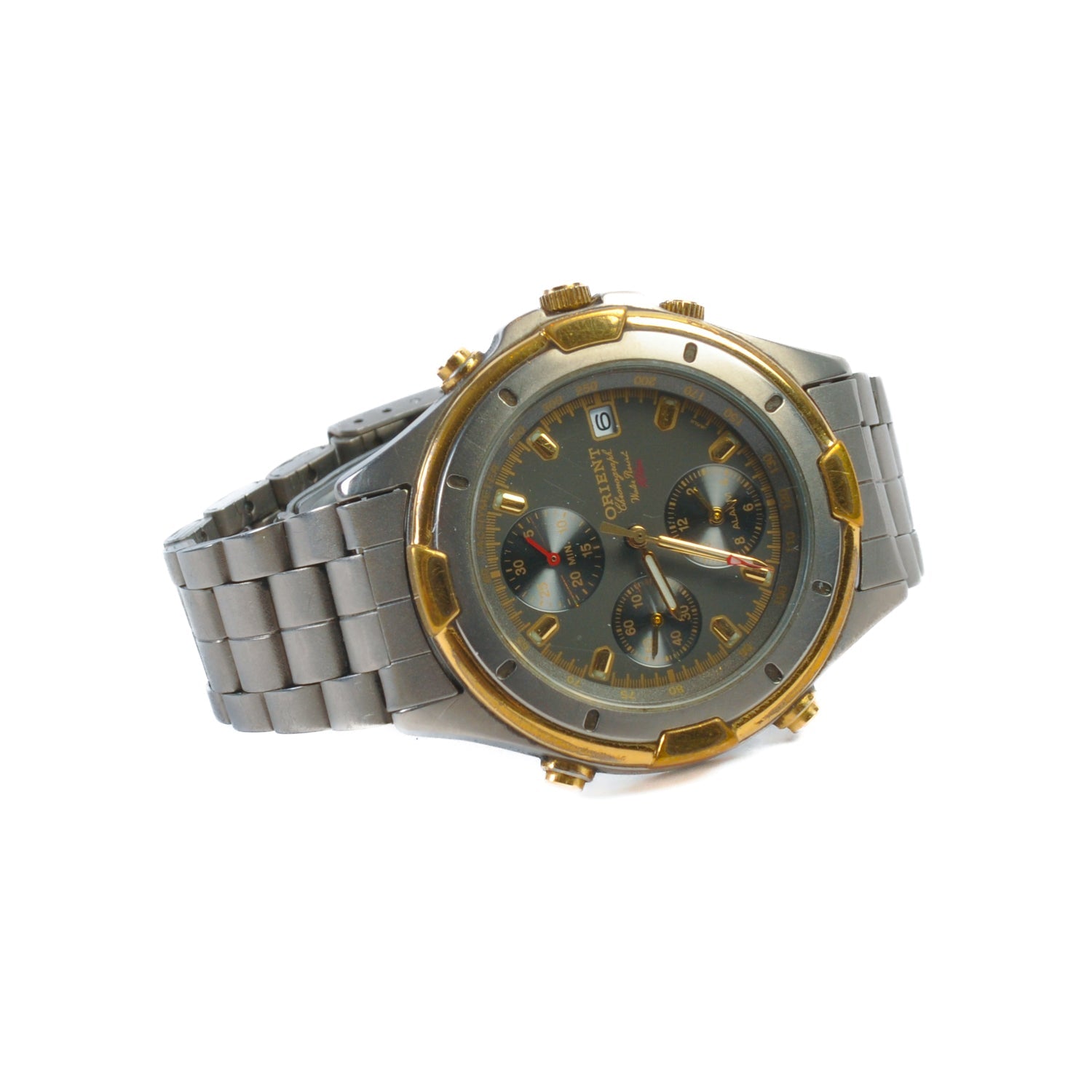 Orient Titanium Chronograph Calendar Watch