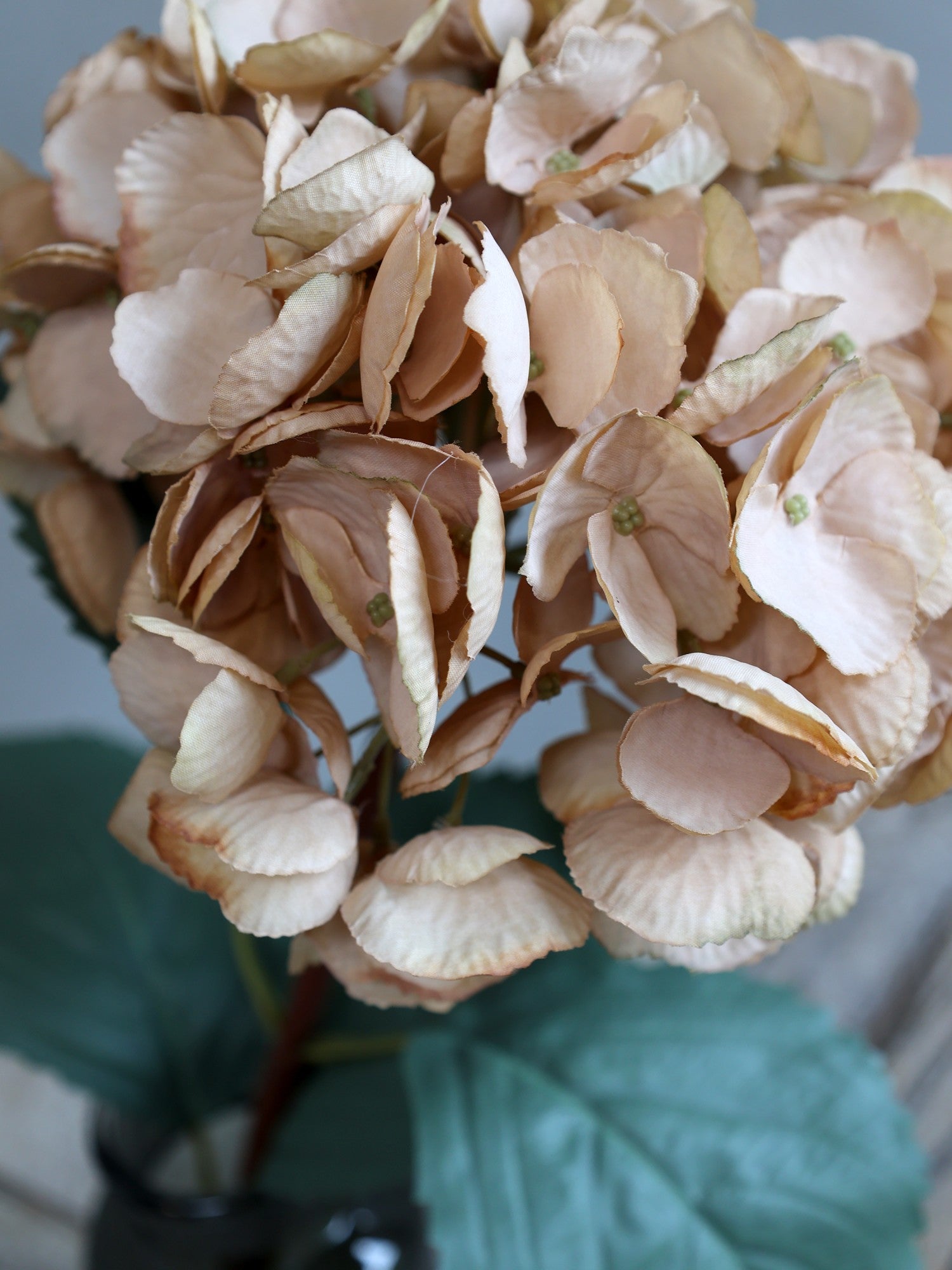 Kunstig Hortensia 80 cm Beige - Chic Antique Fleur Chic Antique