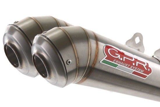 Husqvarna TE-E 630 2010 GPR Exhaust Systems Powercone Slipon Mufflers Silencers