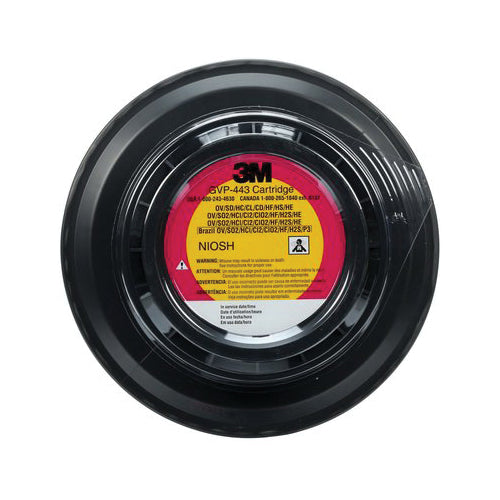 Accessories 3M GVP-443 Organic Vapour/Acid Gas/High Efficiency Cartridge Gvp-44