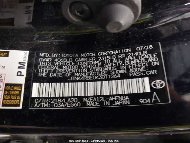Toyota Corolla TPMS Tire Pressure Monitor System Sensor  2019 2020 202